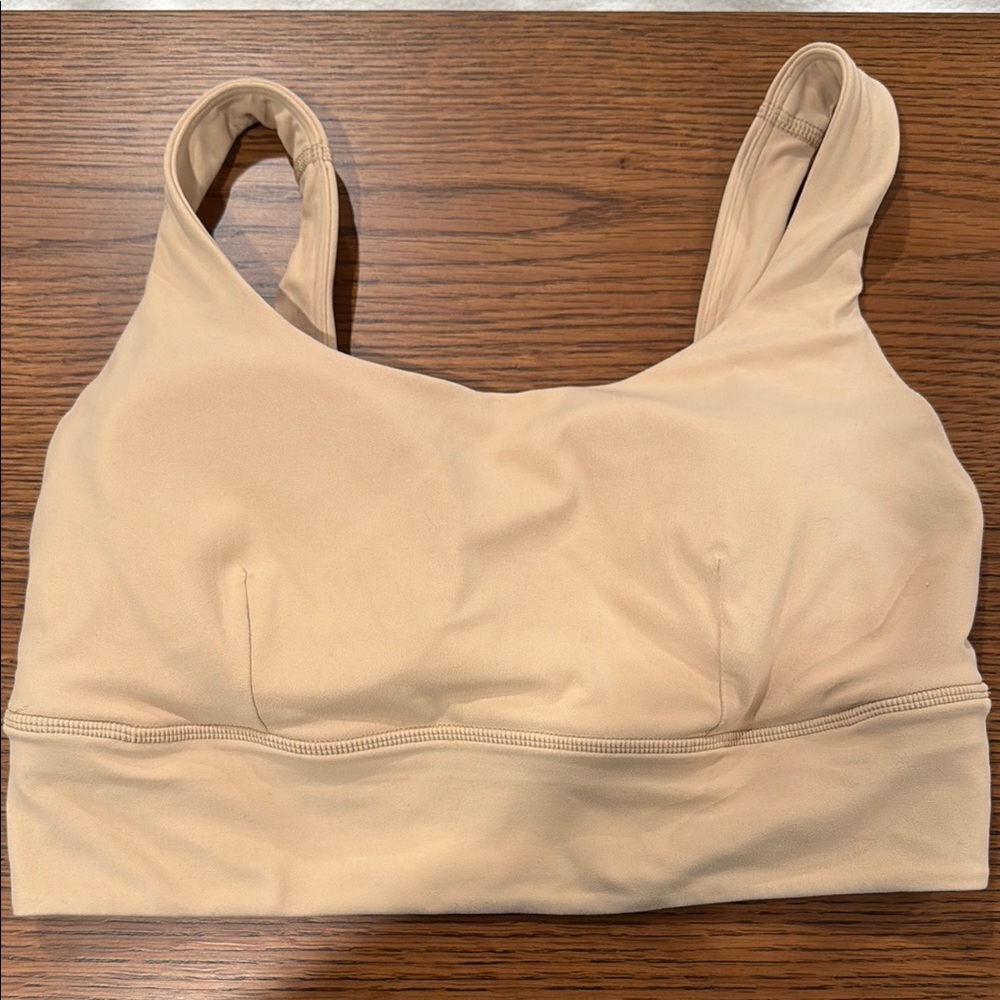 Lululemon Align Sports Bra - size 10 / medium / nude tan